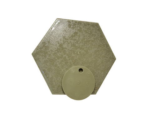 Piastrella ceramica verde